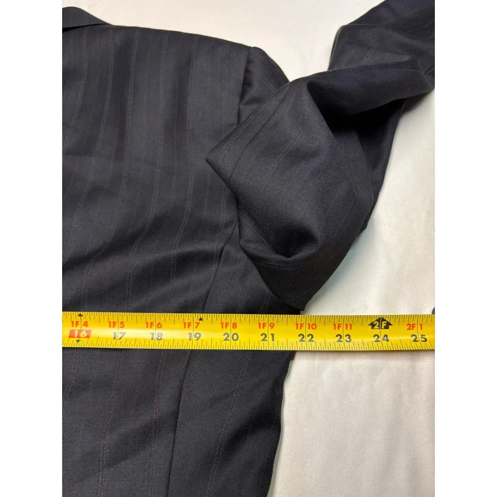 Canali Proposta Boyds Philadelphia Mens Blazer Super 120s Wool Black 40L Italy